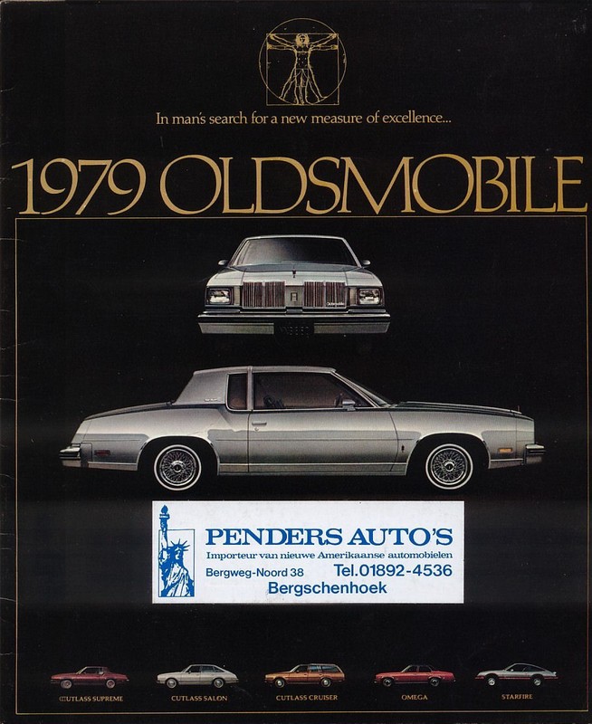 1979 Oldsmobile Motor Cars Brochure Page 1